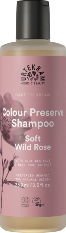 Urtekram Shampoo soft wild rose 250ml
