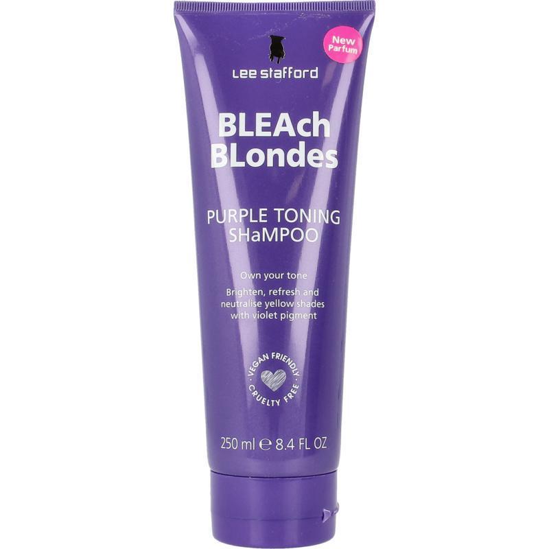 Lee Stafford Bleach blondes purple toning shampoo 250 ML