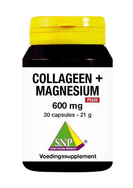 SNP Collageen magnesium 600 mg puur 30 Capsules