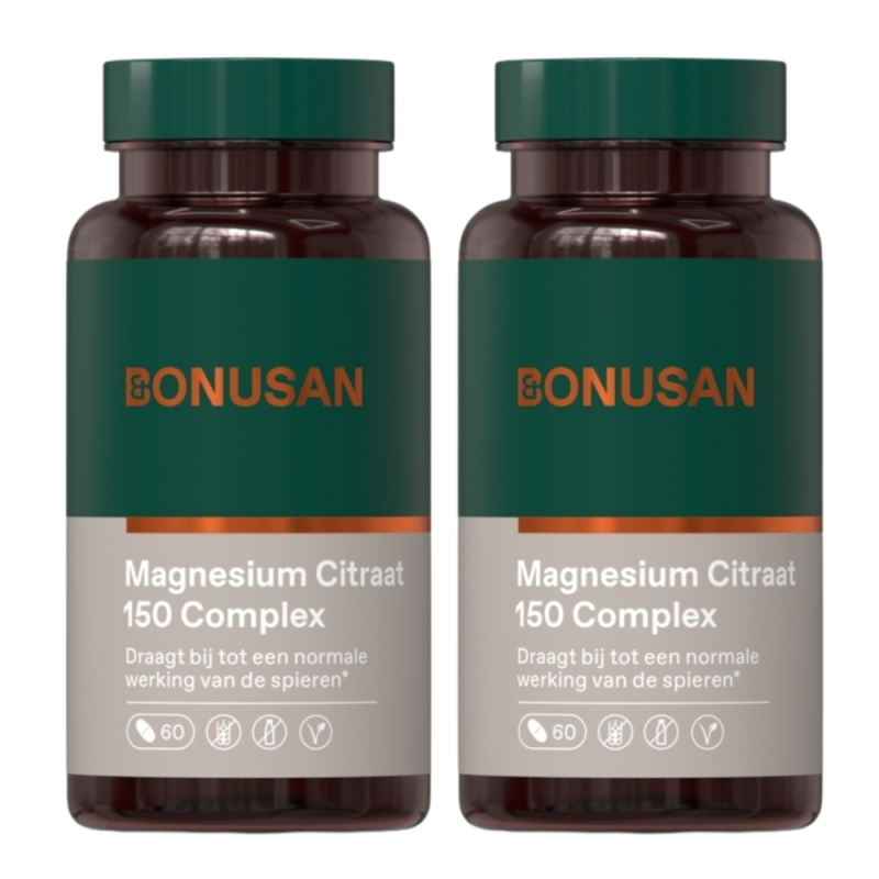 Bonusan Magnesium citraat 150 complex 120 Tabletten