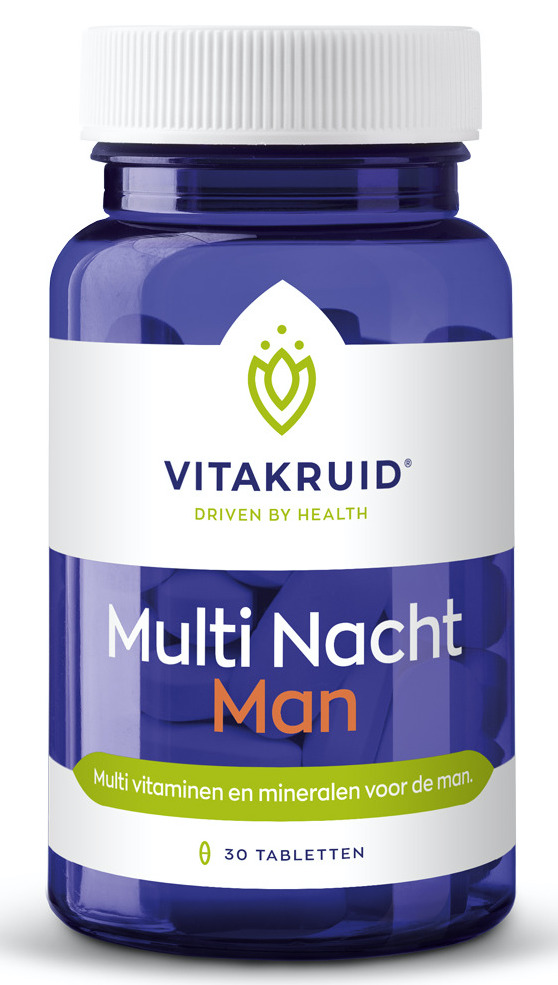 Vitakruid Multi Nacht Man 100% Vegan 30