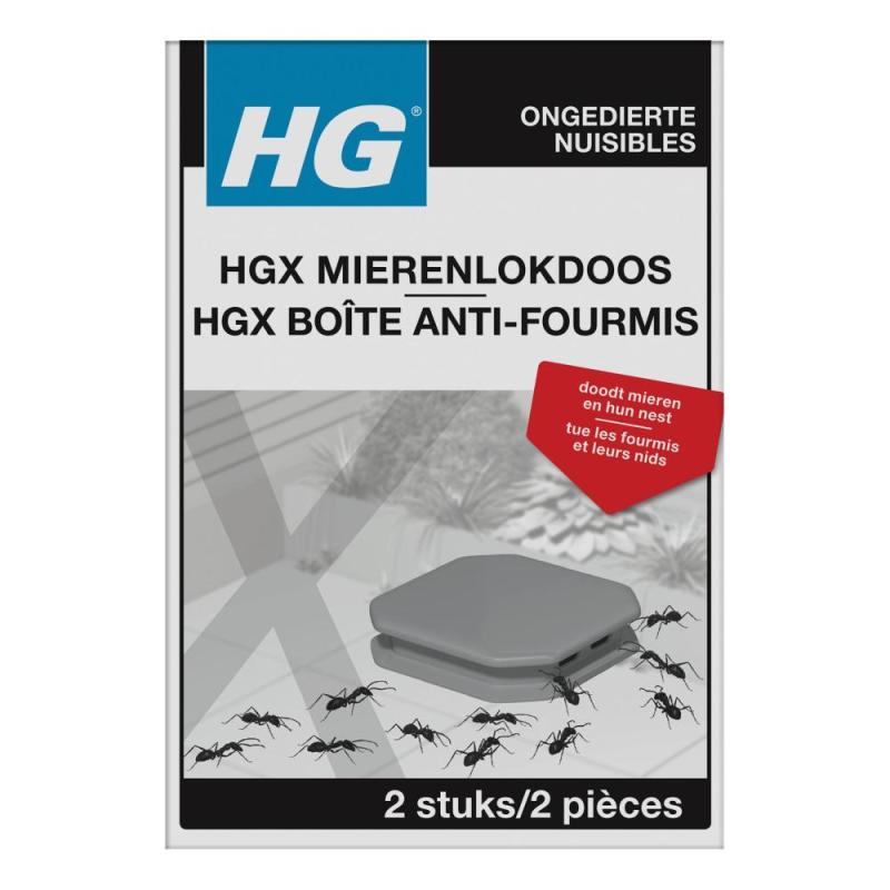 HG X lokdoos tegen mieren 2 Stuks