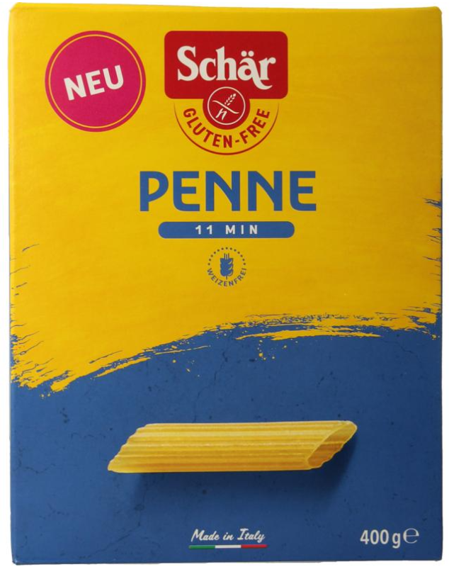 Schär Pasta penne pijpjes mais 400 GR