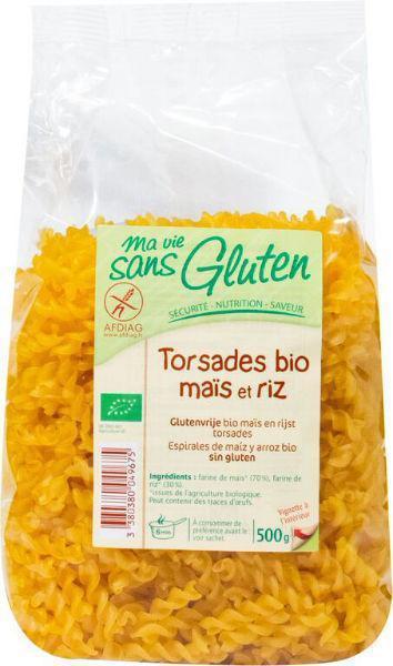Ma Vie Sans Rijst/mais spirelli bio - glutenvrij 500g