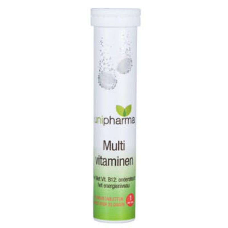 Unipharma Multivitaminen bruistabletten 20tb