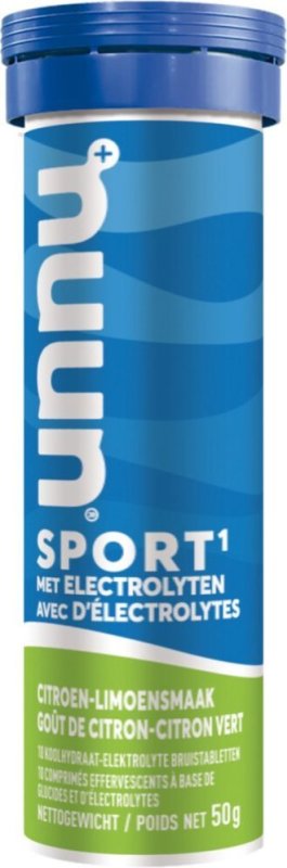 Nuun Sport citroen limoen 10 Tabletten