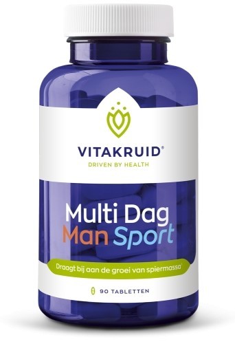 Vitakruid Multi dag man sport 90 Tabletten
