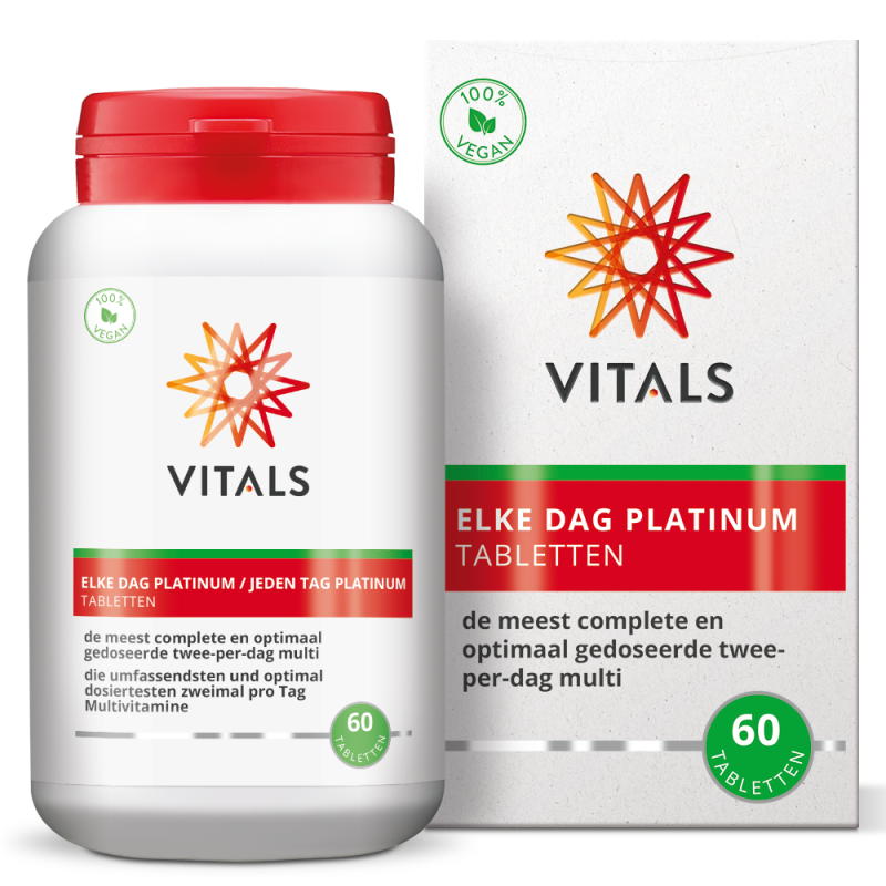 Vitals Elke dag platinum 60 tabletten