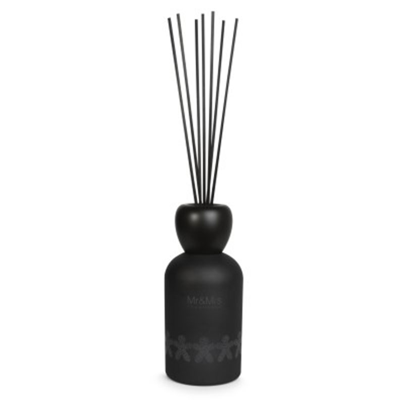 Mr en Mrs Fragrance Mr & Mrs Blanc Icon Diffuser Reed Zwart 1 liter