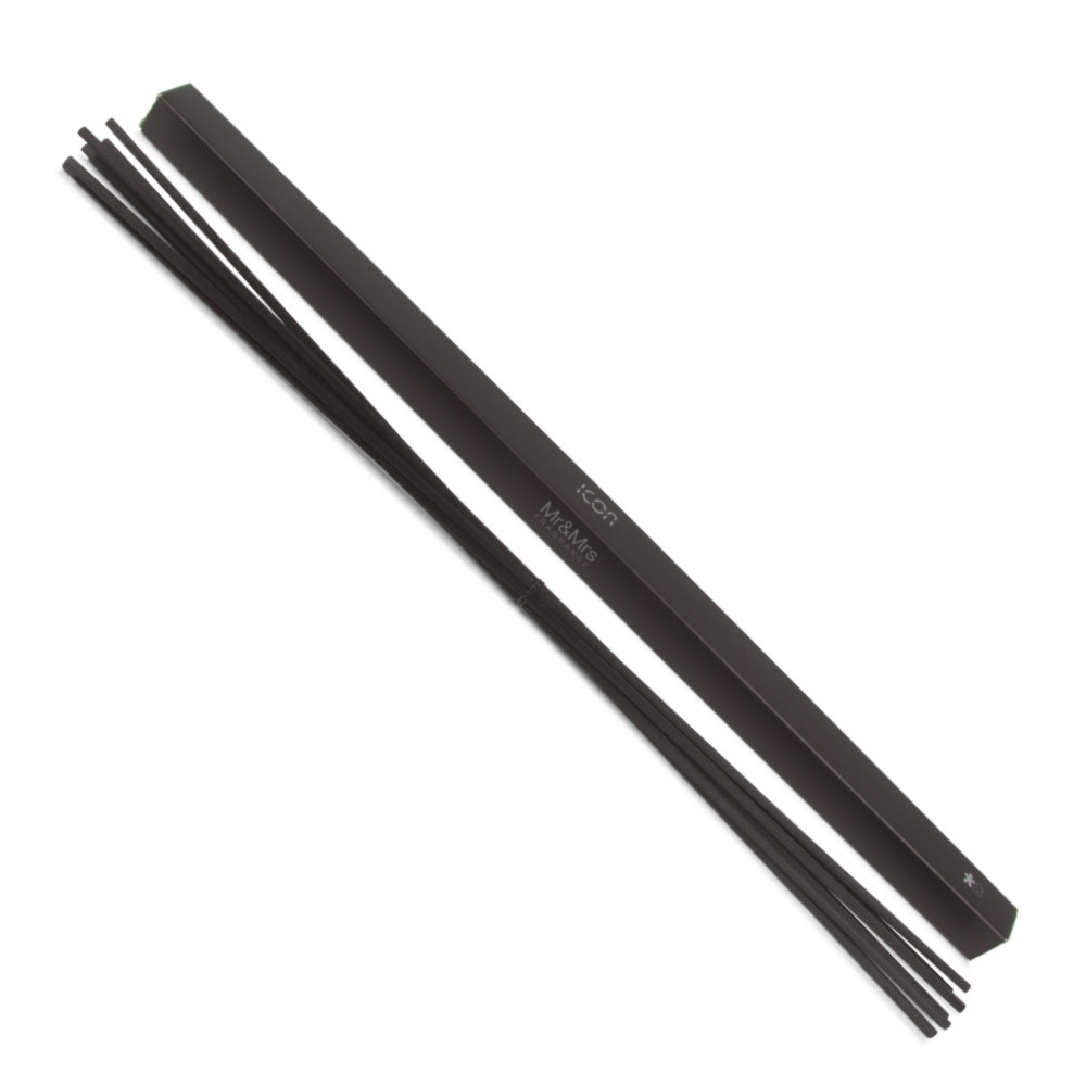Mr en Mrs Fragrance Mr & Mrs Fragrance Fiber Stokjes 65cm Zwart