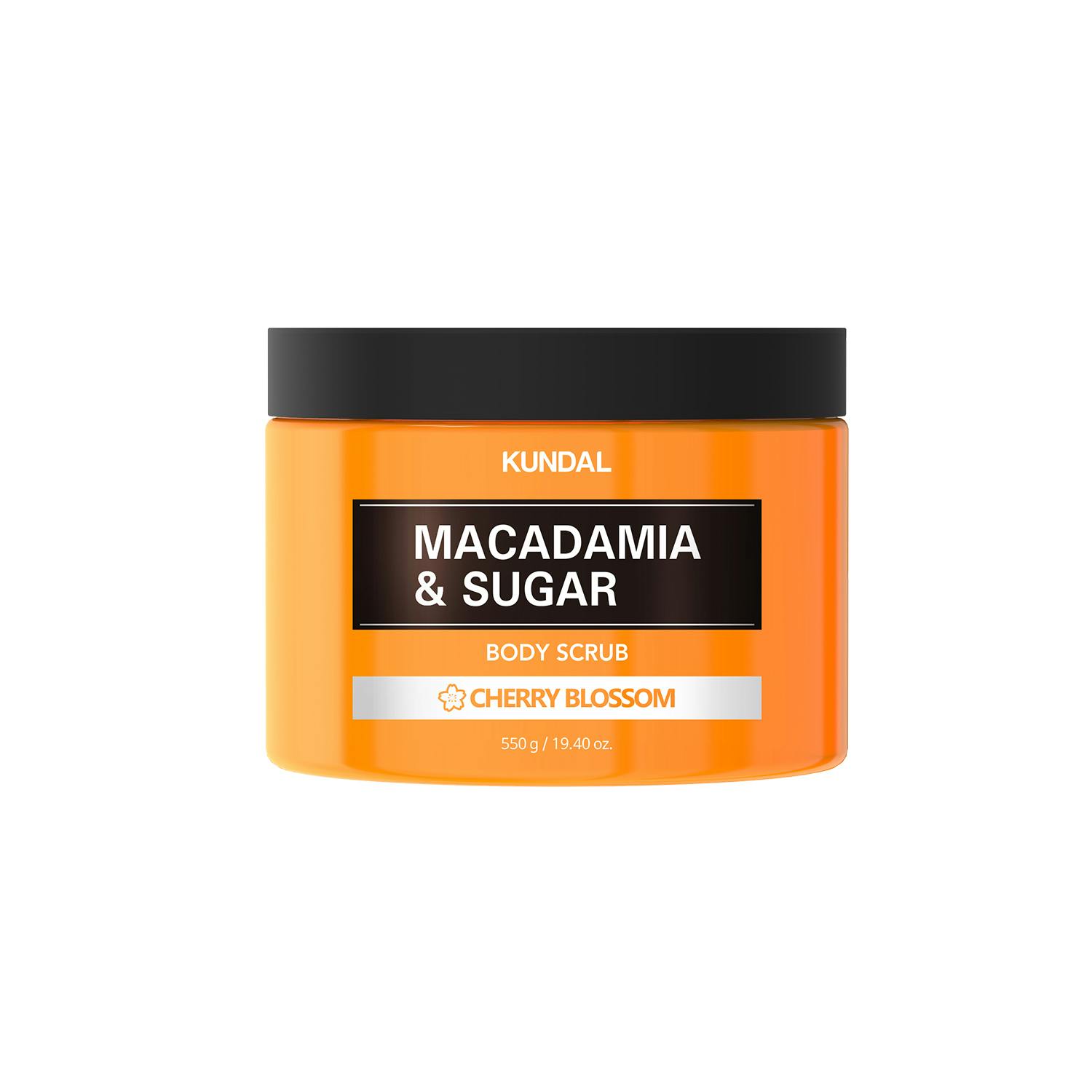 Kundal Macadamia & Sugar Body Scrub Cherry Blossom 550 g