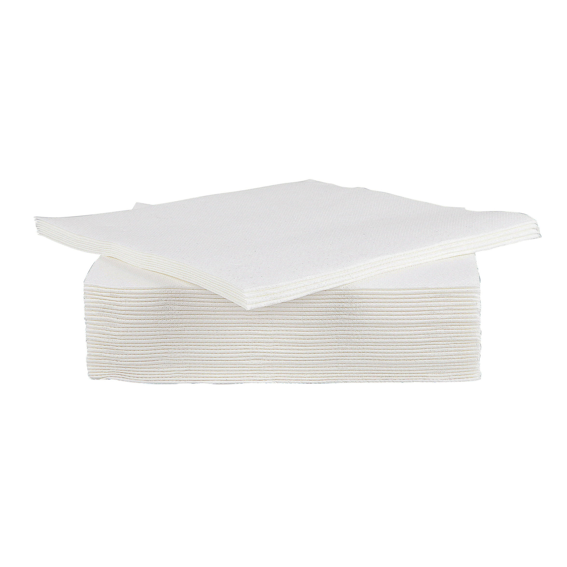 Cosy & Trendy Servetten Luxe kwaliteit - wit - 40x - x cm - Tafel decoratie - Papier -