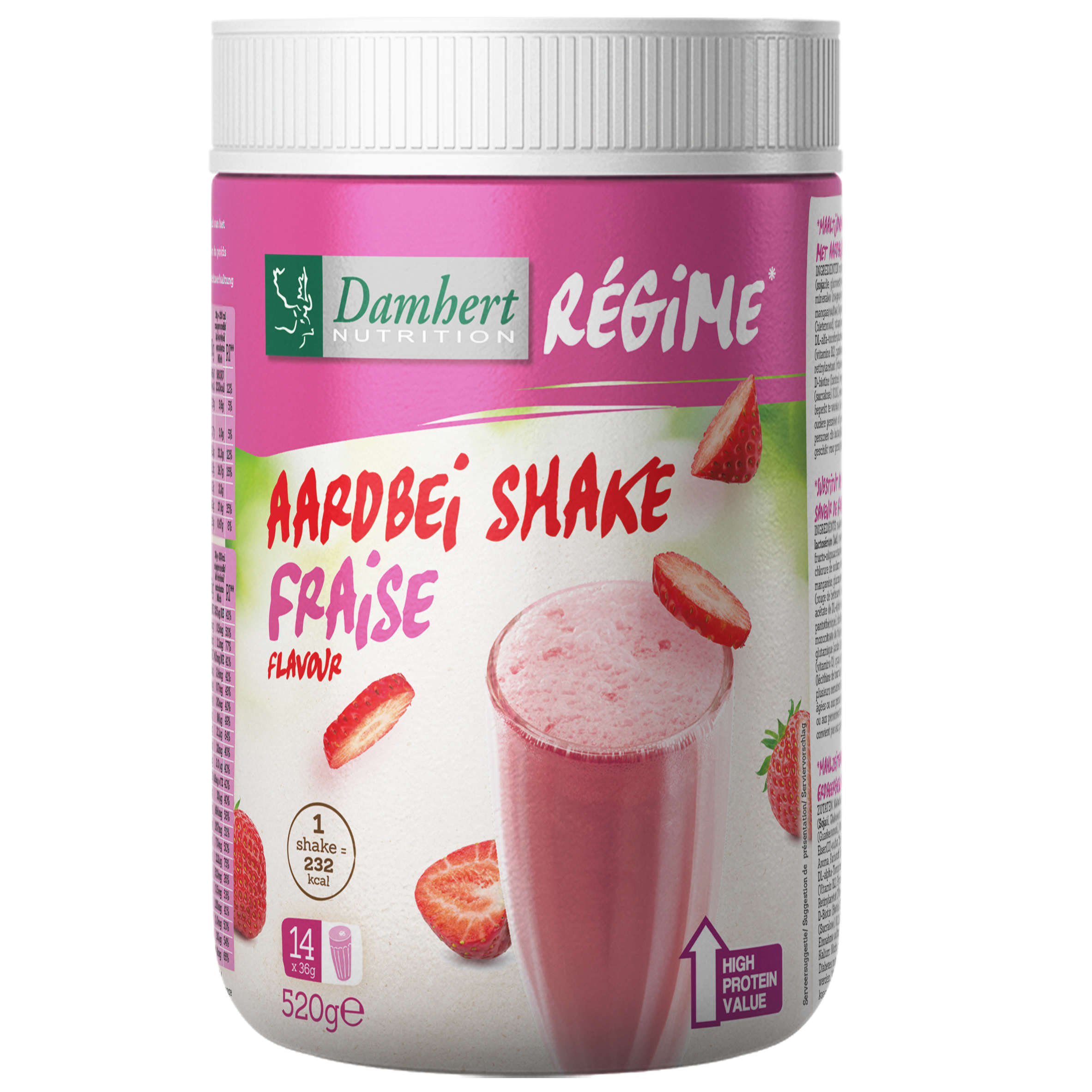 Damhert Regime Aardbei Shake