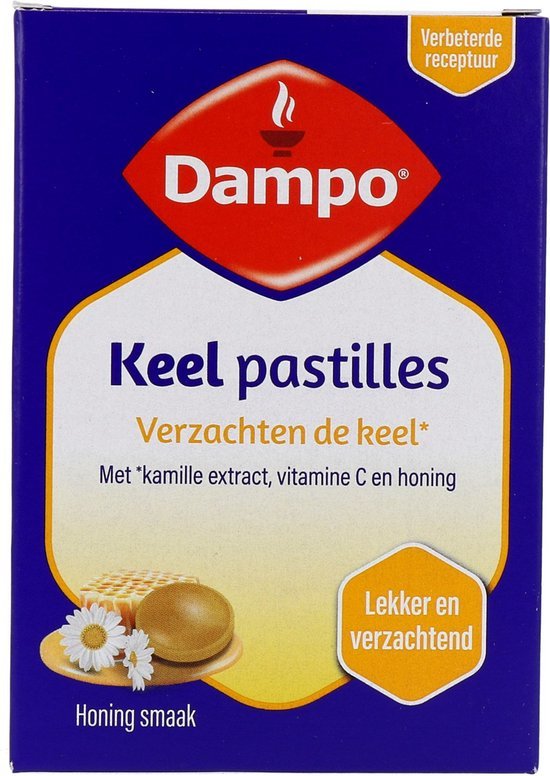 Dampo Keelpastilles 24past