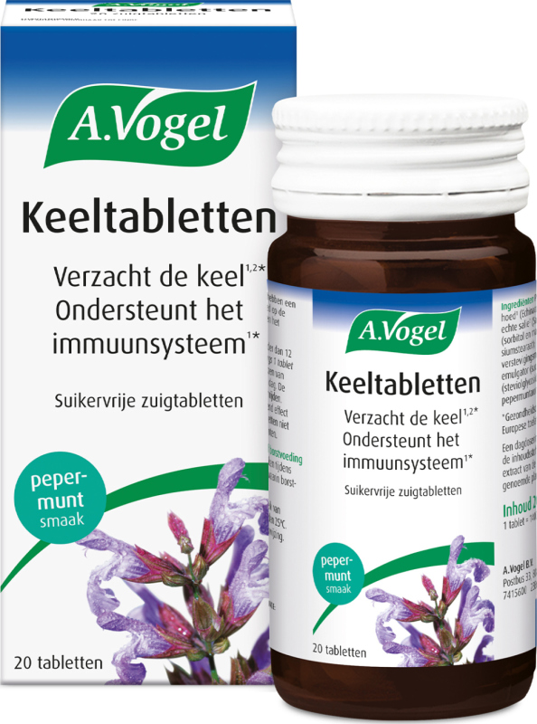 A.Vogel Keeltabletten 20 Stuks