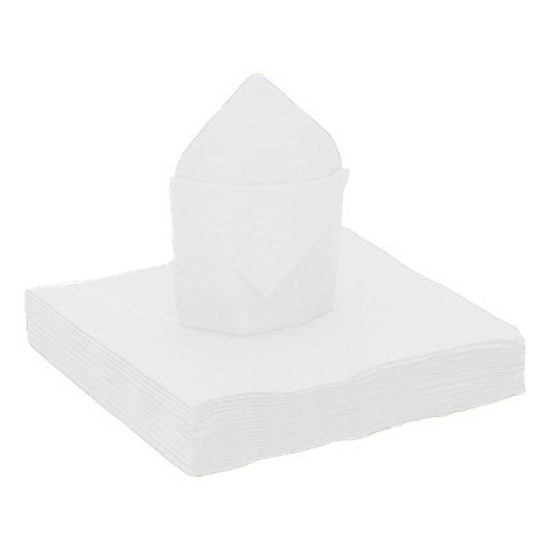 Santex Feestservetten - 20 stuks - wit - x cm - papier -