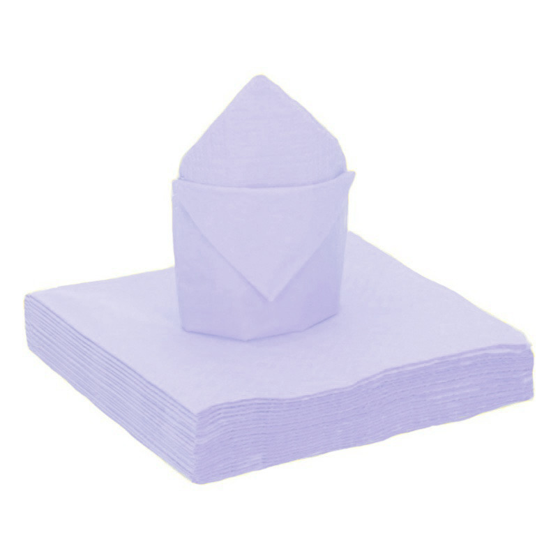 Santex Feestservetten - 20 stuks - lila - x cm - papier -