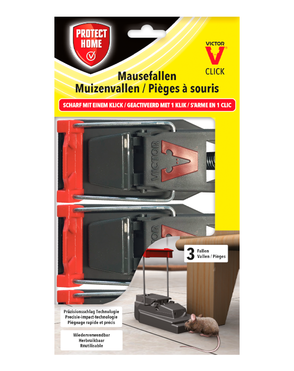 Protect Home Victor Muizenvallen set van 3