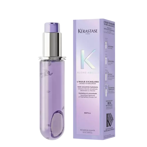 Kérastase Herstellende Haarolie Voor Ontkleurd En Blond Haar  - Blond Absolu L'huile Cicagloss Refill Herstellende Haarolie - Voor Ontkleurd En Blond Haar