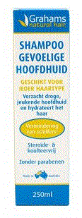 Grahams Shampoo gevoelige hoofdhuid 250ml