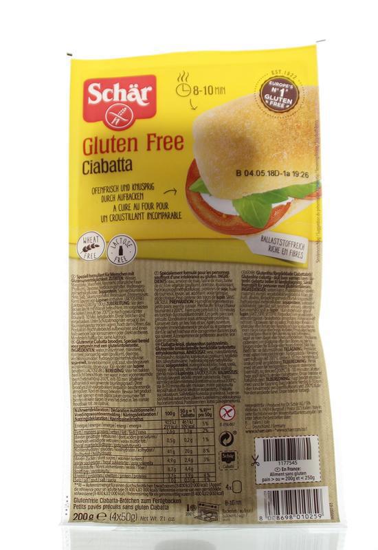 Schär Ciabatta 4st