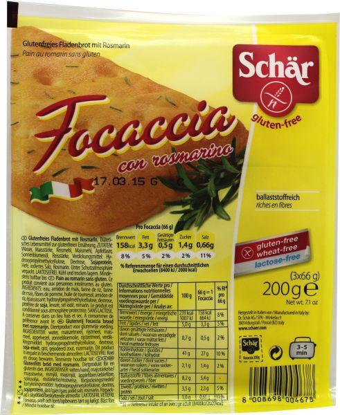 Schär Focaccia 200g