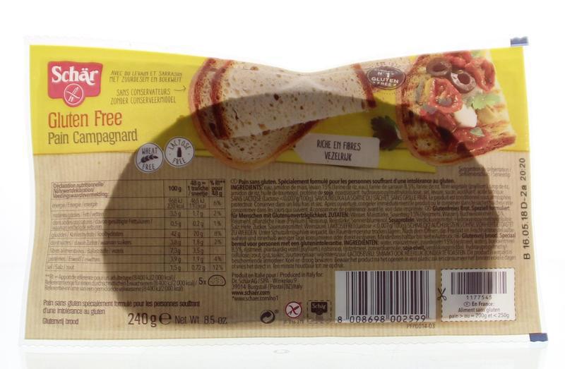 Schär Pain champagnard 240g