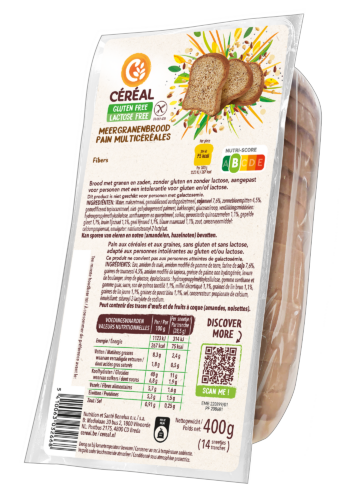 Céréal Brood meergranen 400g