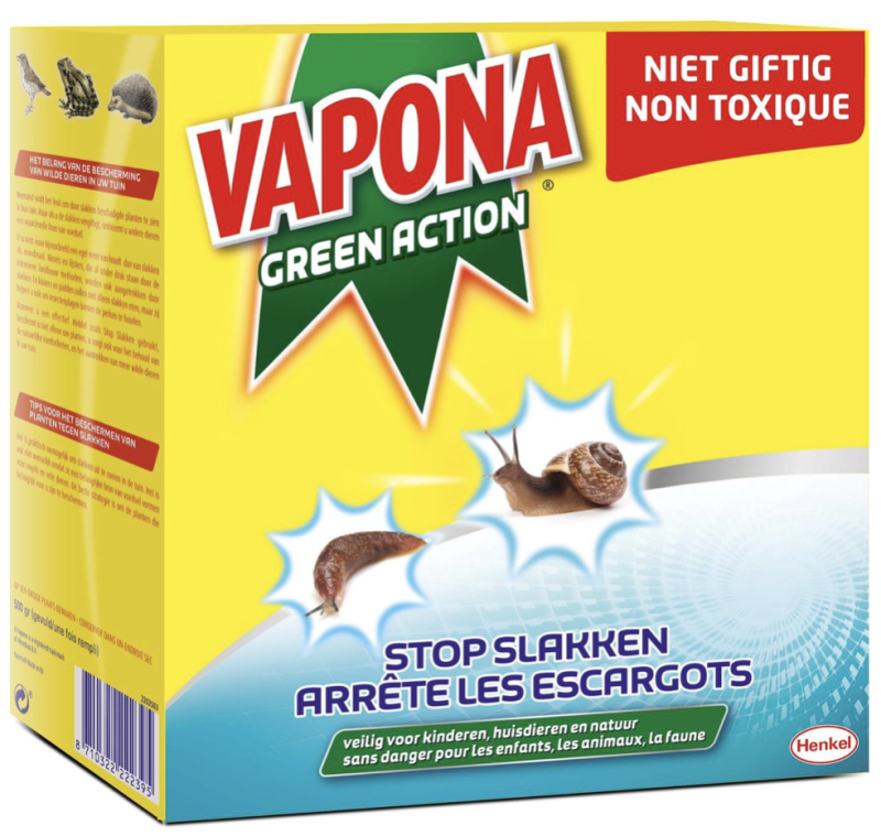 Vapona Stop slakken green action 500 Gram