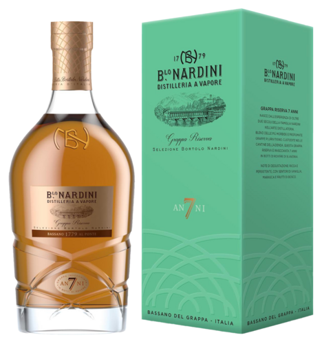 Nardini Grappa Riserva 7 jaar oud 70CL