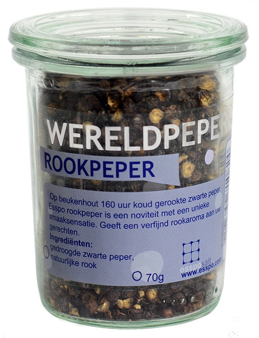Esspo Wereldpeper Rookpeper Zwart