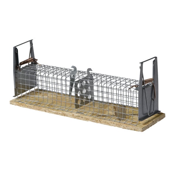 Luna Muizenval hout recht 2-kleps 24cm