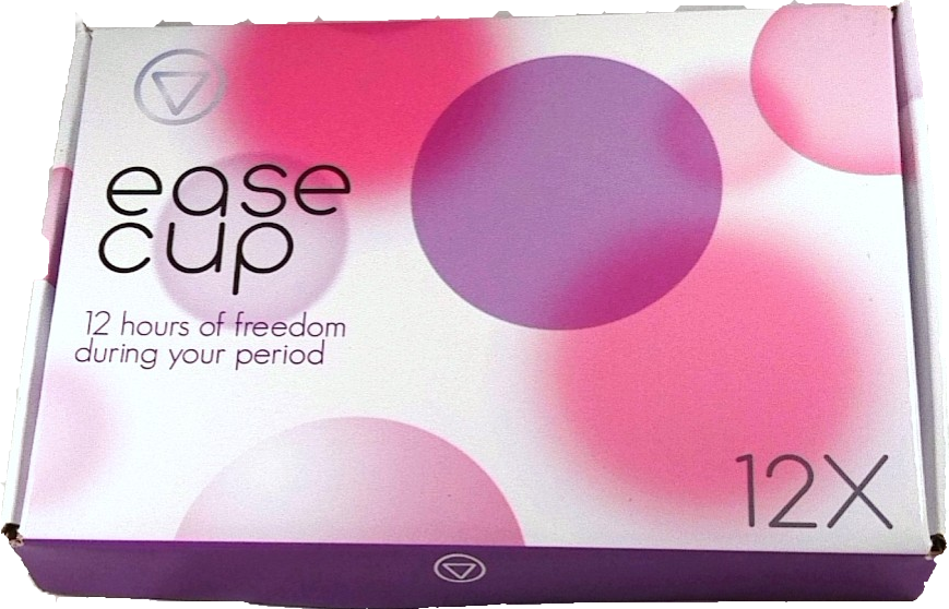 Easecup menstruatiedisk – platte menstruatiecups – zorgeloze menstruatie (Aantal: 1 x  12 pack (12 s))