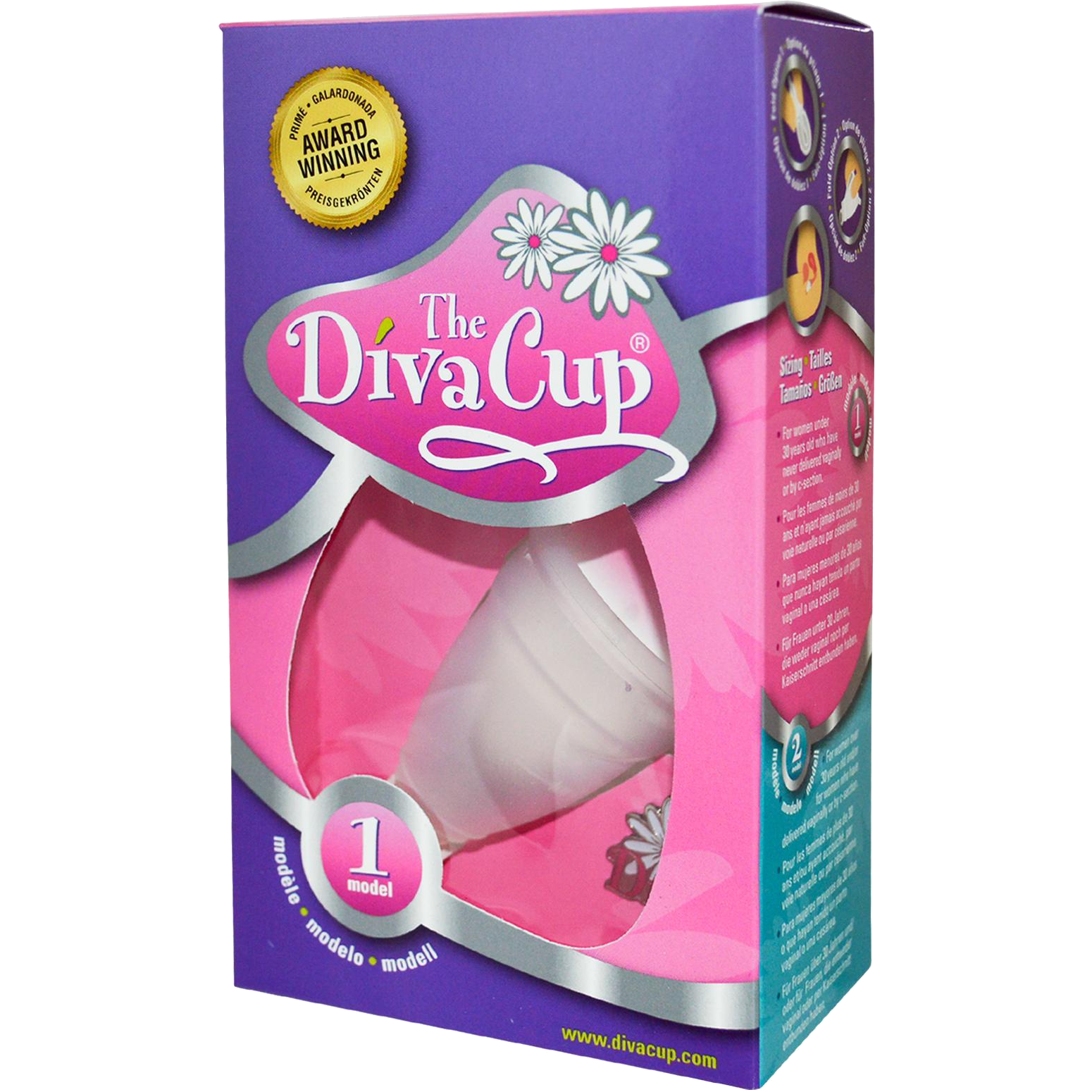 Menstruatiecups.nl Divacup (Maat: Type 1)
