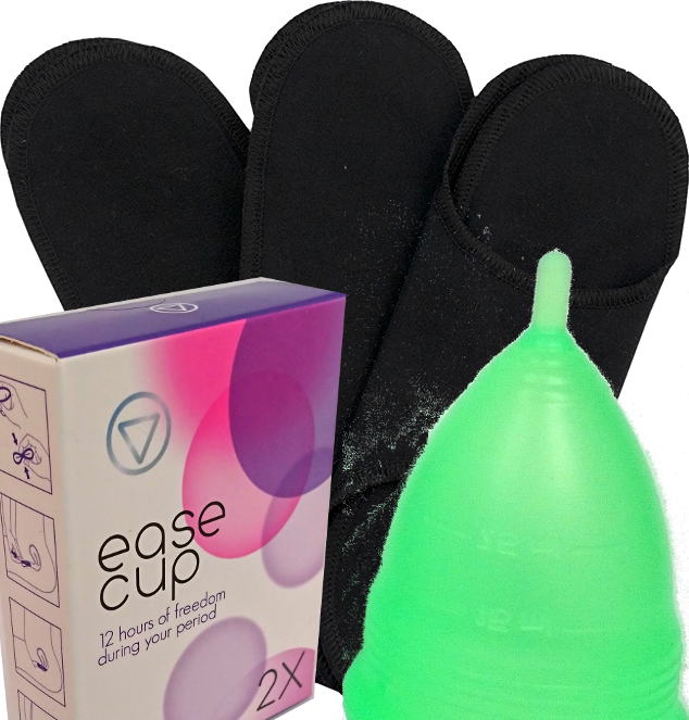 Menstruatiecups.nl Vakantie menstruatie pakket