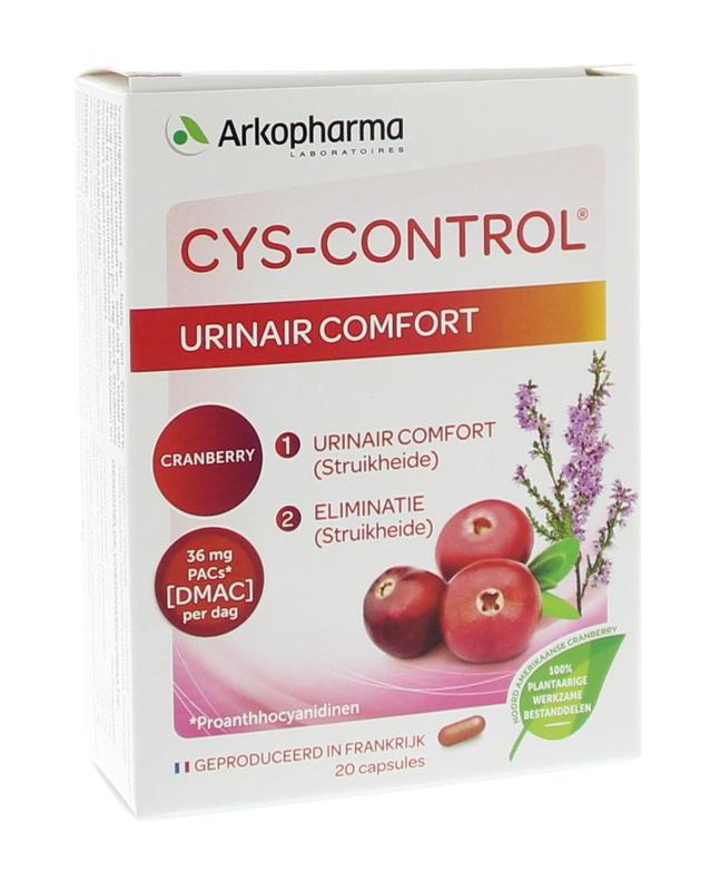 Arkopharma Cys-control urinair comfort 20 capsules