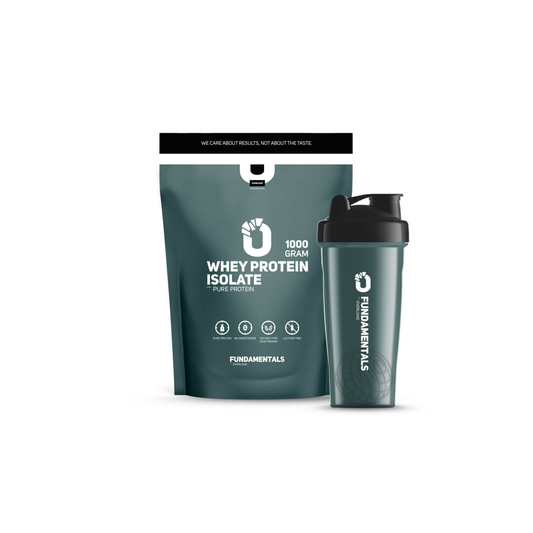 Fundamentals by Overload Worldwide Protein Shaker Package