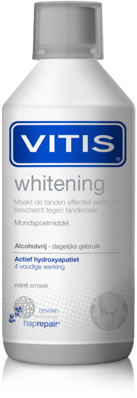 Vitis Mondspoelmiddel whitening 500ml