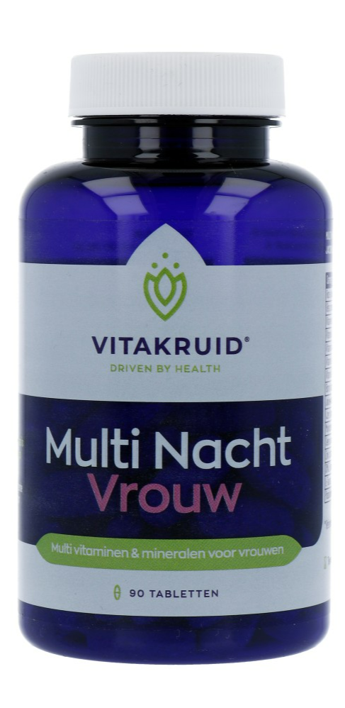 Vitakruid Multi Nacht Vrouw 100% Vegan 90