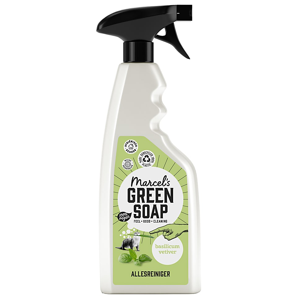 Marcel s Green Soap Marcel's Green Soap Allesreiniger Spray Basilicum & Vetiver gras