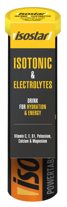 Isostar Powertabs hydrate & perform orange 120g