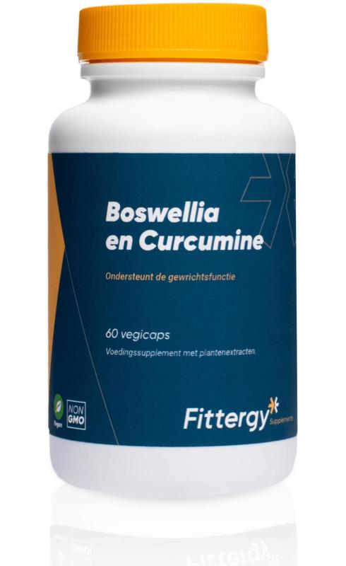 Fittergy Boswellia en curcumine 60 Capsules