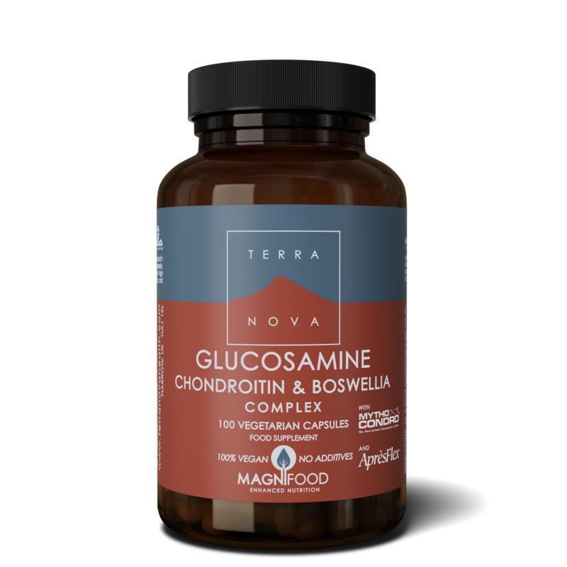 Terranova Glucosamine chondroitin & boswellia complex 100 Cap[sules