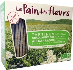 Le Pain Des Fleurs Boekweit crackers 150g