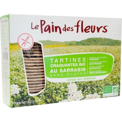 Le Pain Des Fleurs Boekweit crackers 300g
