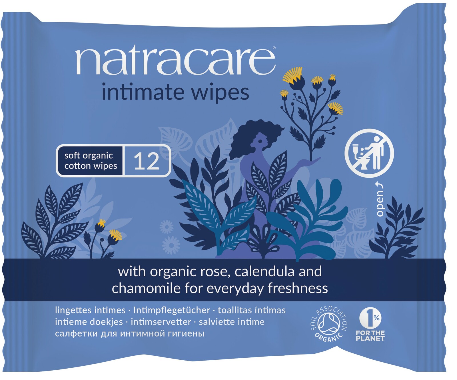 Natracare Intimate Wipes Doekjes