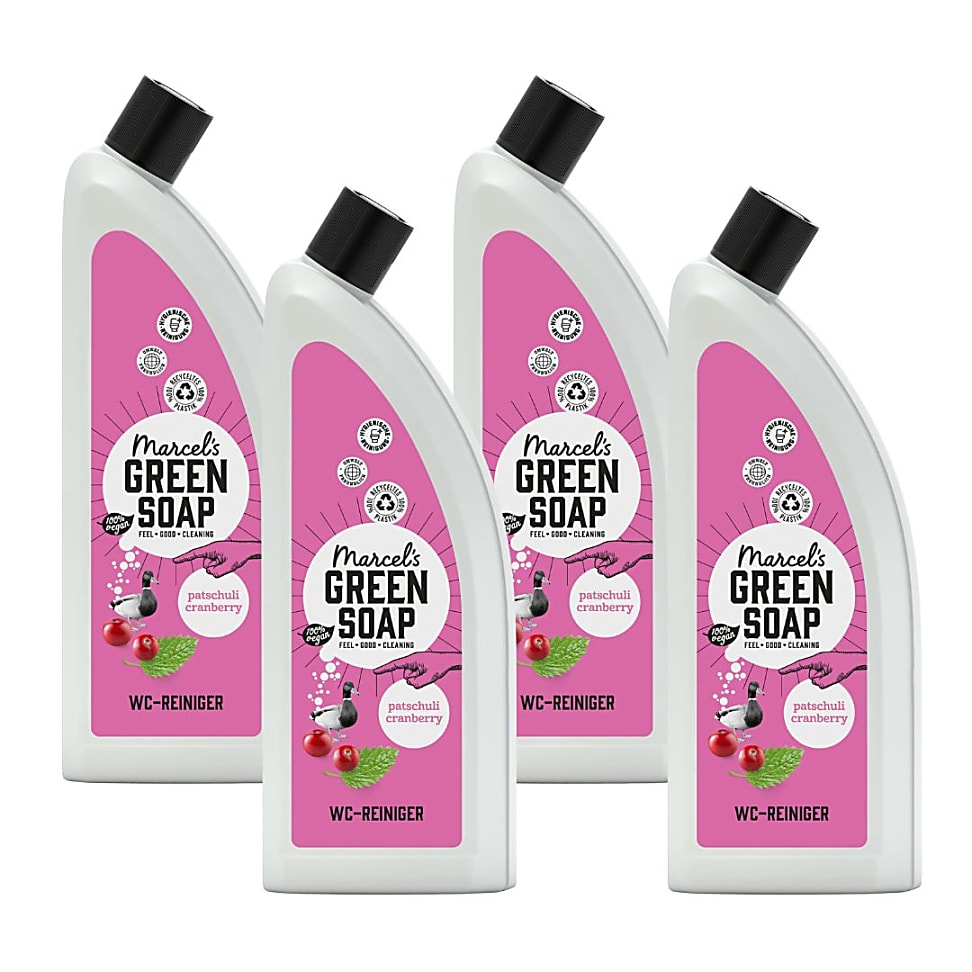 Marcel s Green Soap Marcel's Green Soap Toiletreiniger Patchouli & Cranberry Multipack x4
