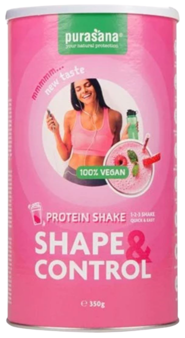 Purasana Shape & control strawberry raspberry 350 gram