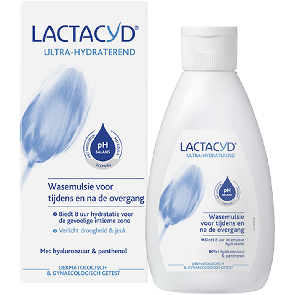 Lactacyd Ultrahydraterende Wasemulsie - voor tijdens en na de overgang
