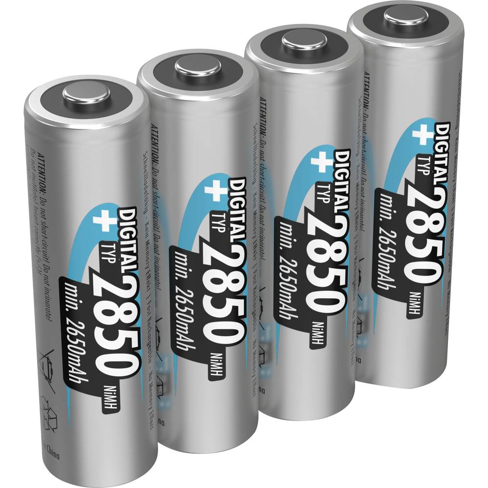 Ansmann Digital HR06 Oplaadbare AA batterij (penlite) NiMH 2650 mAh 1.2 V 4 stuk(s)